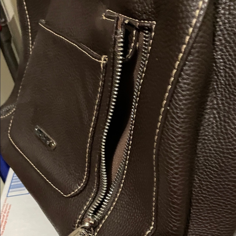 **NWOT** Trinity Ranch Stylish Brown and Black Satchel Conceal Carry - Picture 10 of 10